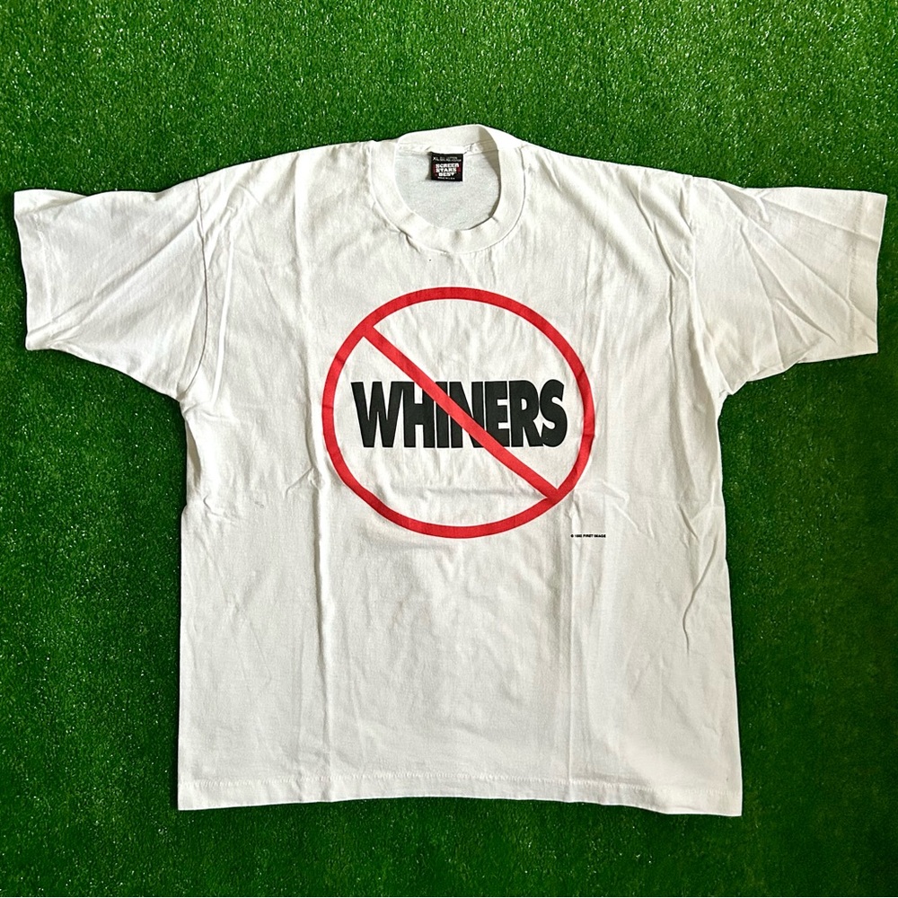 Screen Stars 1992 Real Images No Whiners Graphic Tee